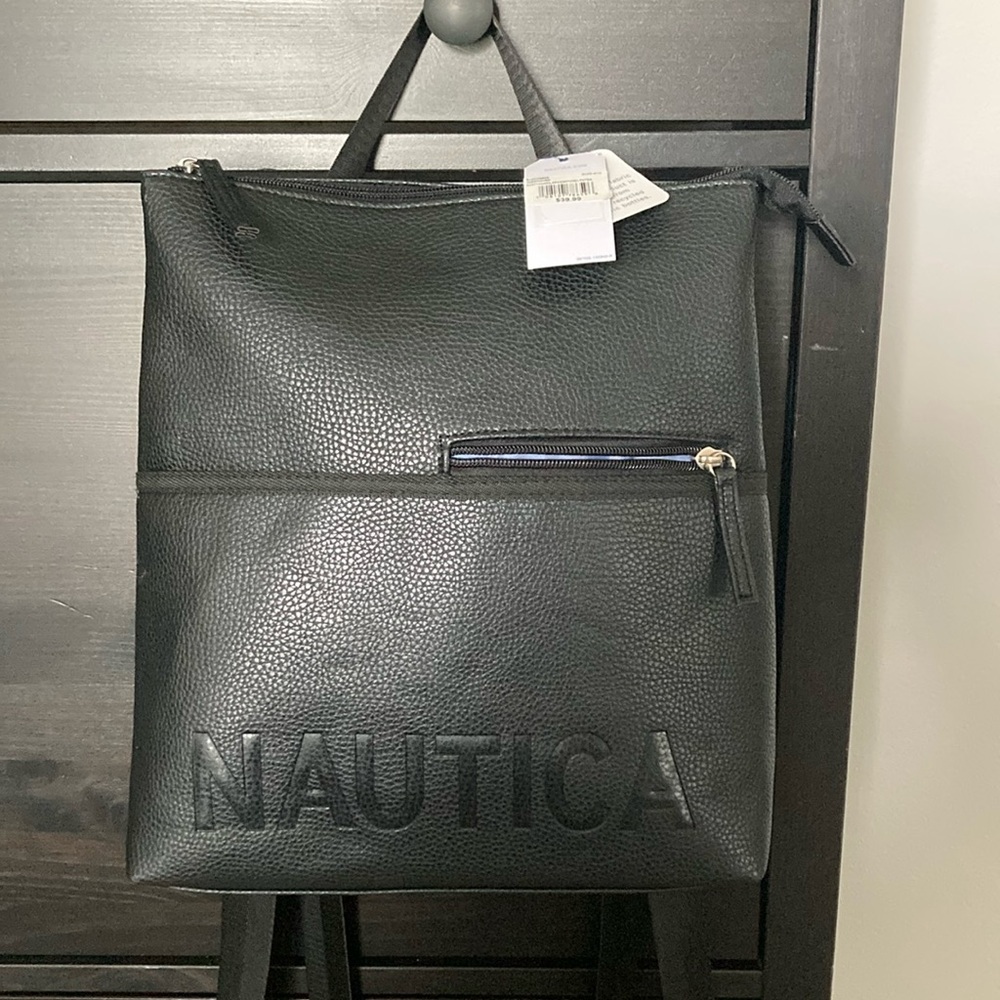Nautica Black Bag Backpack Satchel Tote NWT